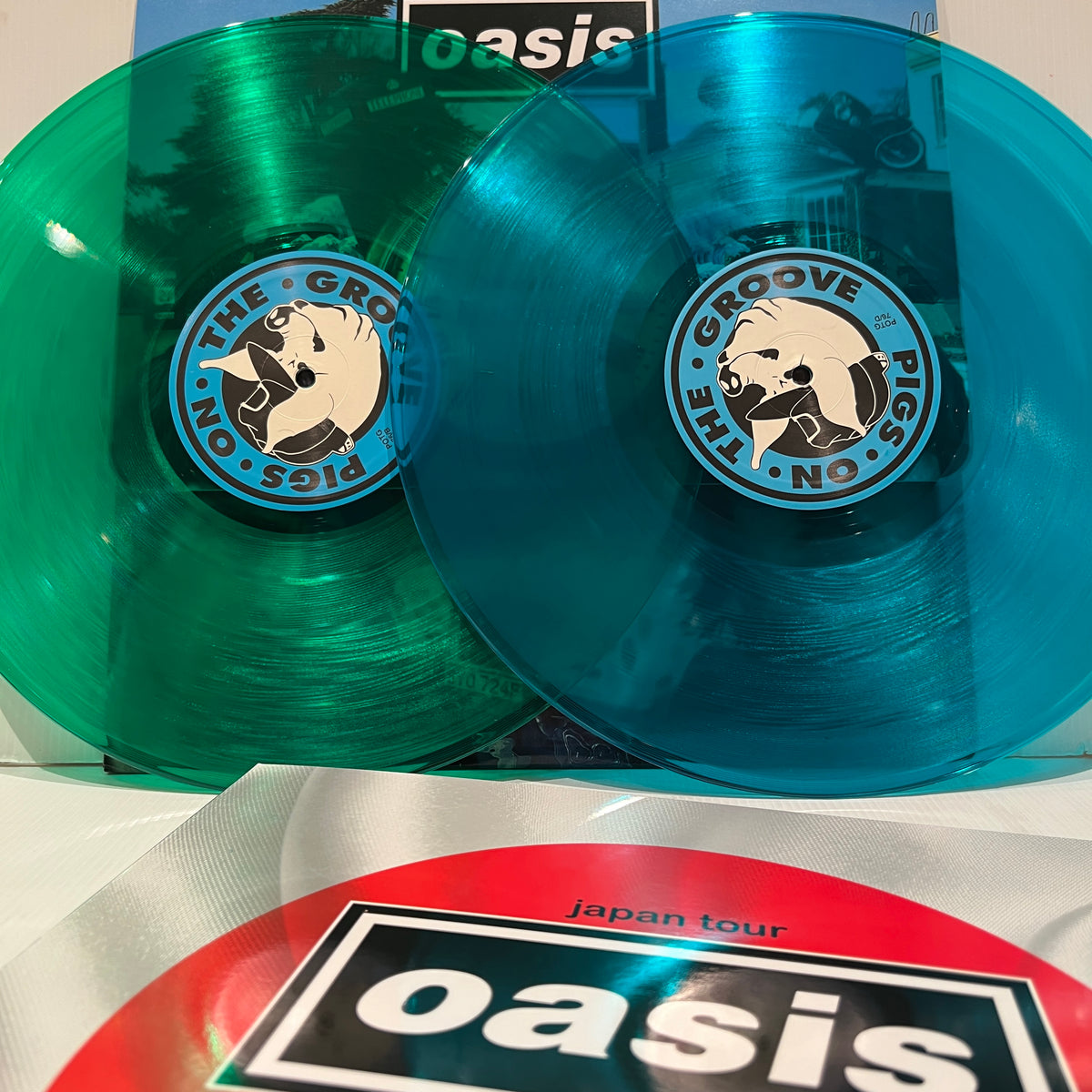 Oasis - Destination Budokan - rare limited COLOUR vinyl 2LP