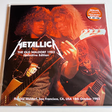 Load image into Gallery viewer, Metallica - The Old Waldorf - rare limited ORANGE vinyl LP