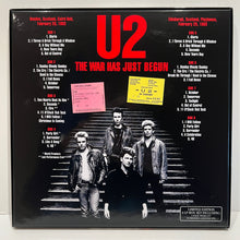 Load image into Gallery viewer, U2 - The War Has Just Begun - rare limited WHITE vinyl 4LP box 
