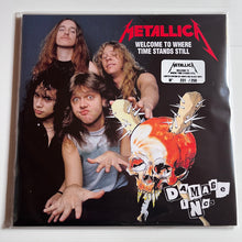 Load image into Gallery viewer, Metallica - Welcome to Where Time Stands Still - rare limited WHITE mix BLACK vinyl 2LP