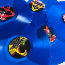 Load image into Gallery viewer, U2 - Popmartians - rare limited BLUE vinyl 5LP box