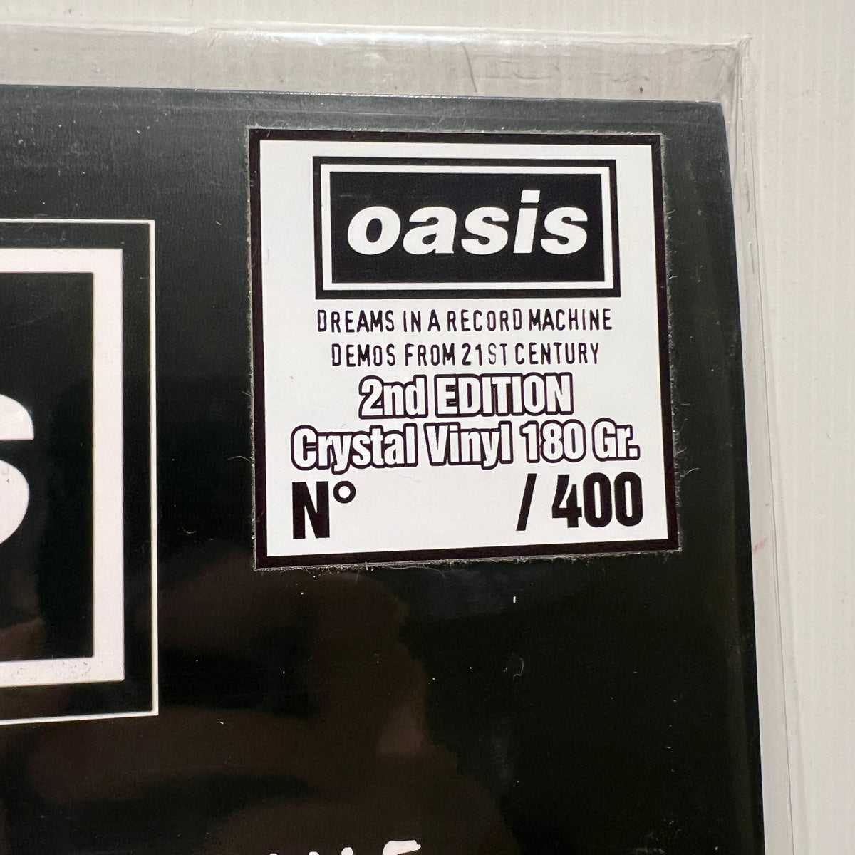 ★OASIS★Dreams In A Record Machine★LP Oasis - Dreams in a Record Machine - 2nd Edition on CRYSTAL