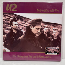 Load image into Gallery viewer, U2 - Deep Inside a Cold Fire - rare limited YELLOW vinyl 4LP