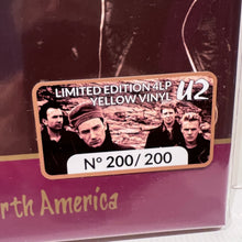 Load image into Gallery viewer, U2 - Deep Inside a Cold Fire - rare limited YELLOW vinyl 4LP