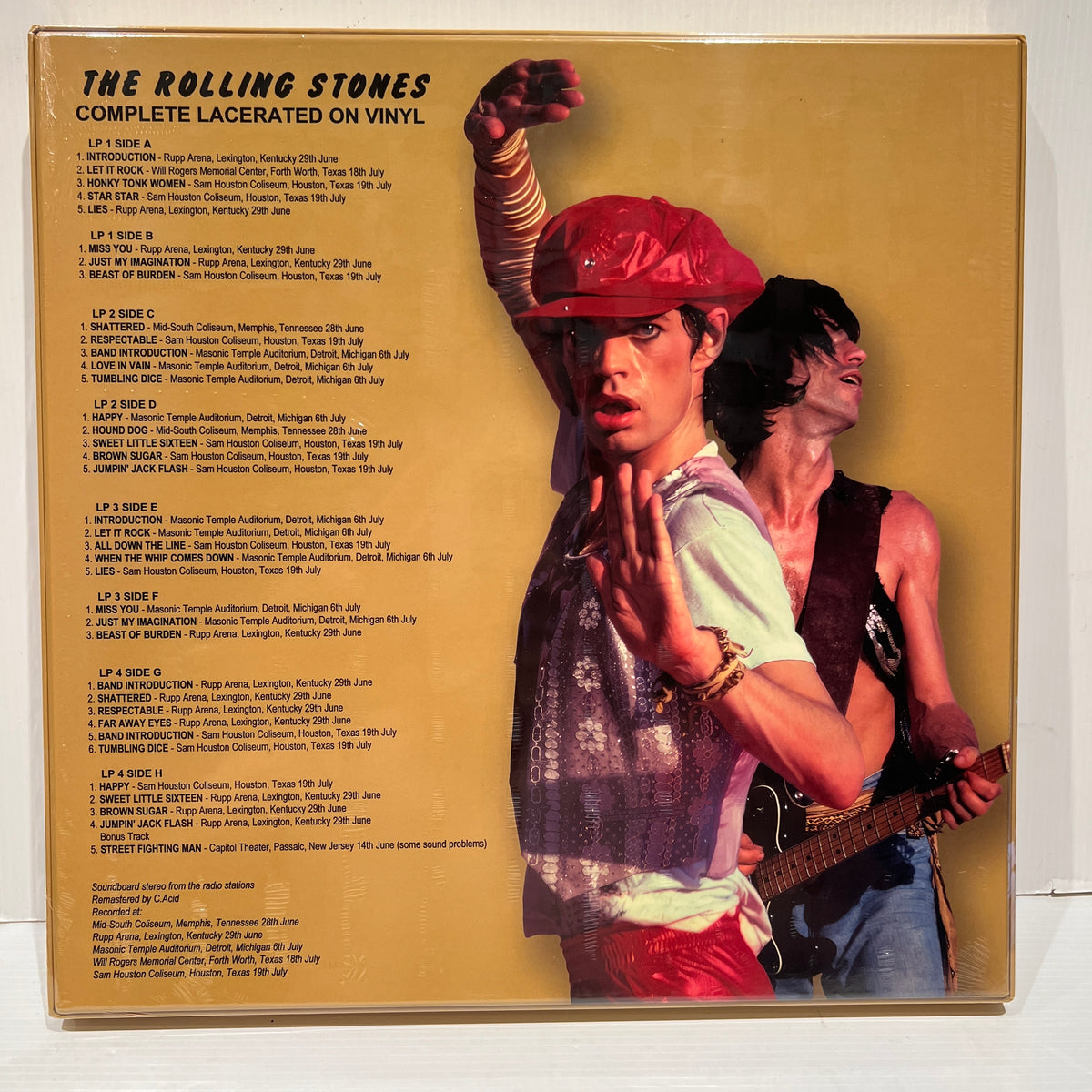 The Rolling Stones - Complete Lacerated on Vinyl - rare limited COLOR –  rockrecordscollectors