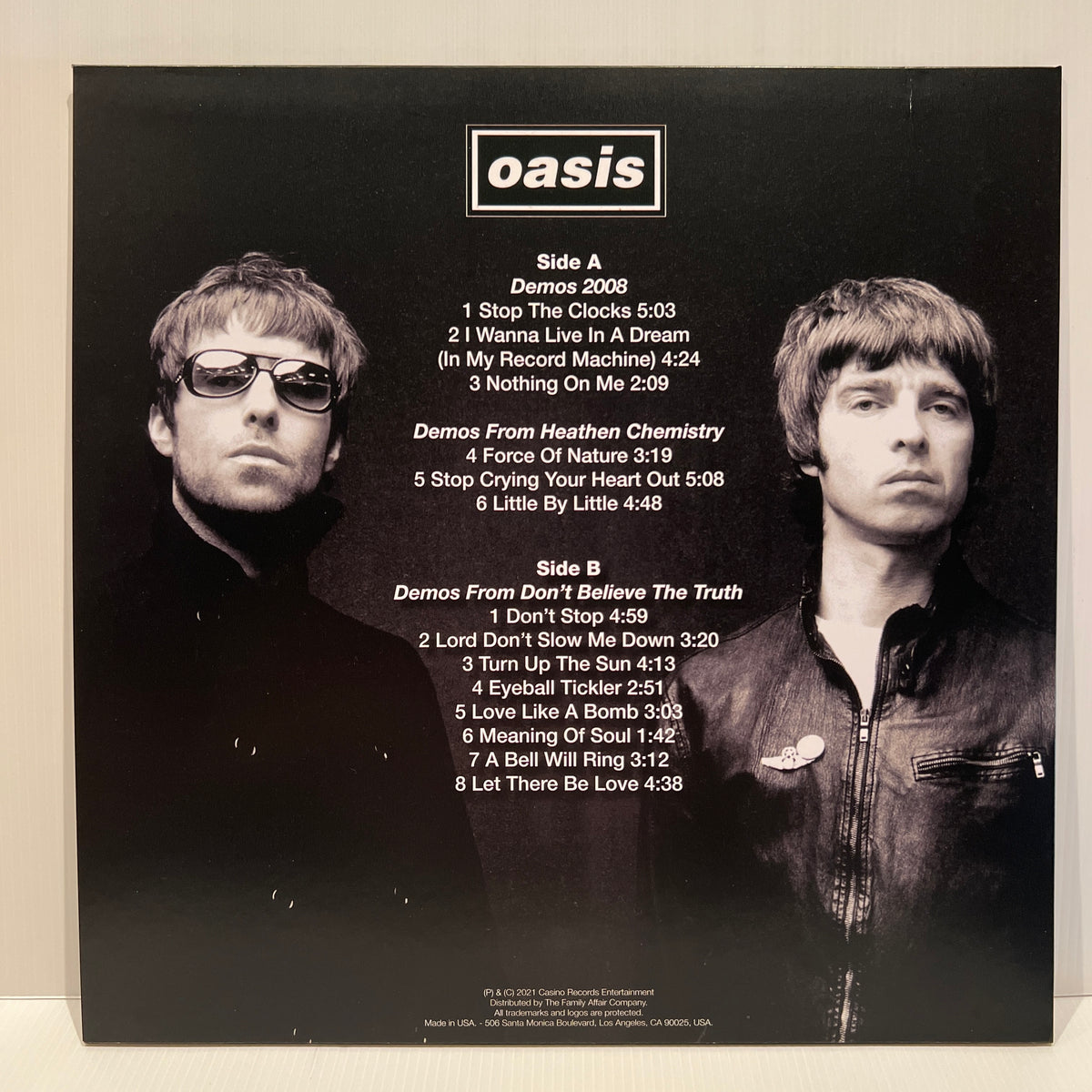 ★OASIS★Dreams In A Record Machine★LP Oasis - Dreams in a Record Machine - rare limited MARBLED