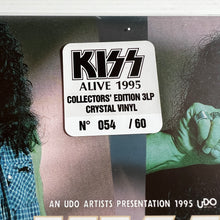 Load image into Gallery viewer, Kiss - Alive 1995 - ULTRA limited CRYSTAL vinyl 3LP