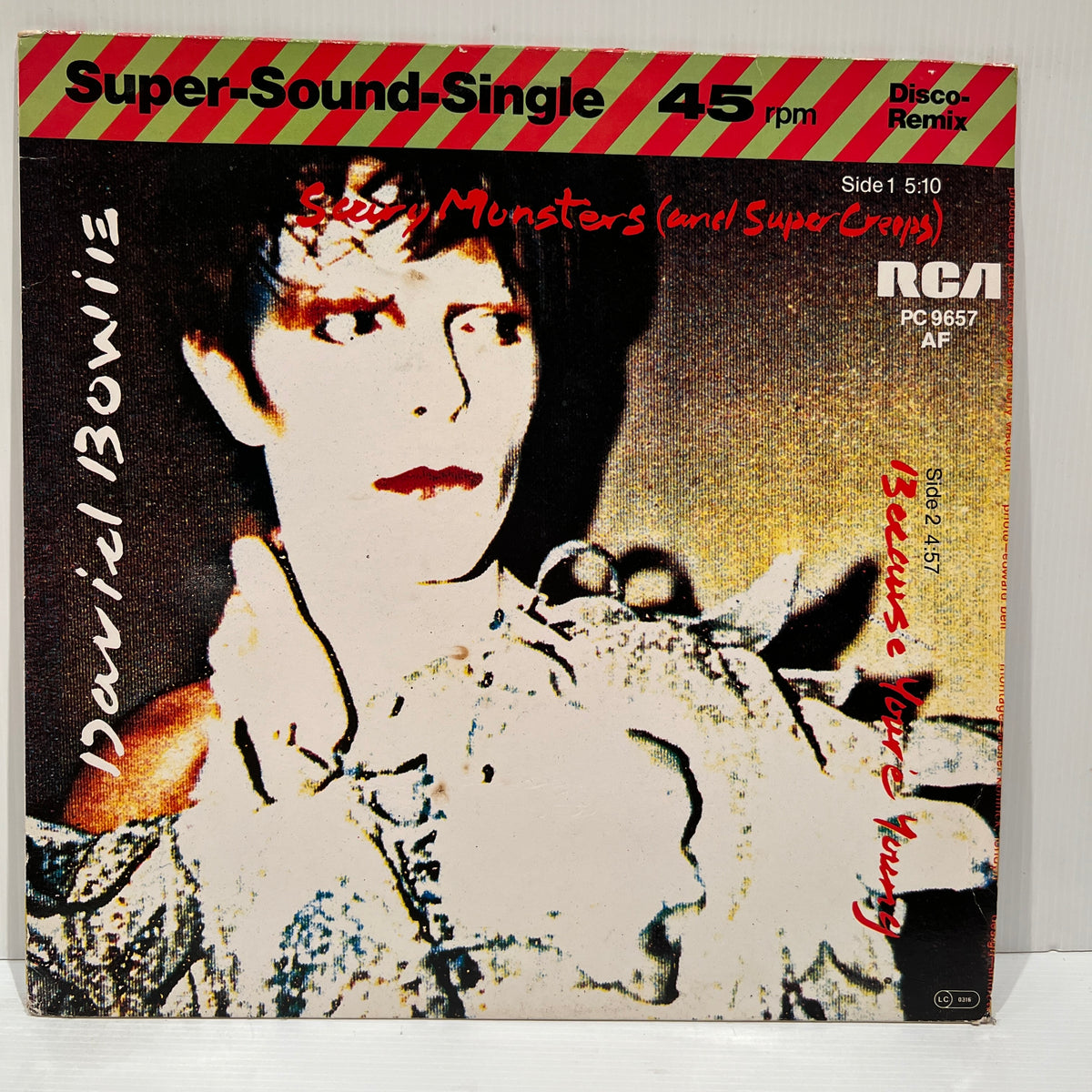 David Bowie - Scary Monsters (and Super Creeps) - Germany RCA PC9657 A