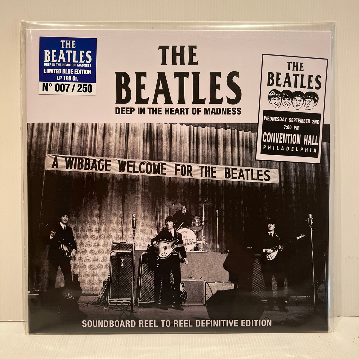 The Beatles - Deep in the Heart of Madness - rare limited BLUE vinyl L