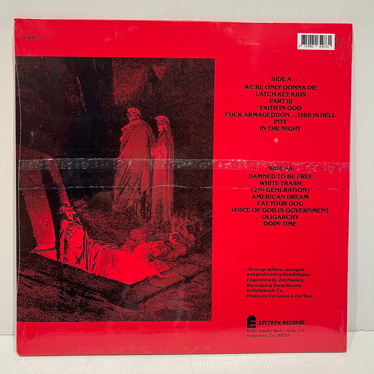 Bad Religion- How could Hell be any worse ? - new LP