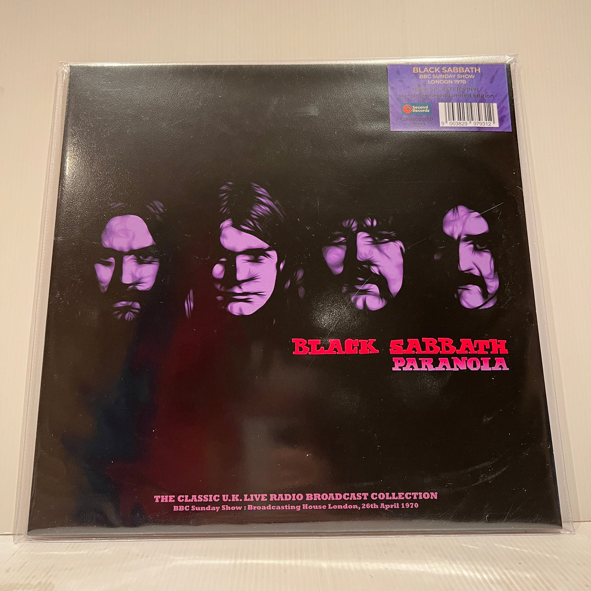 Black Sabbath - Live From The Ontario Speedway Park Ed. Limitada Vinilo  Púrpura - Discos Bora Bora