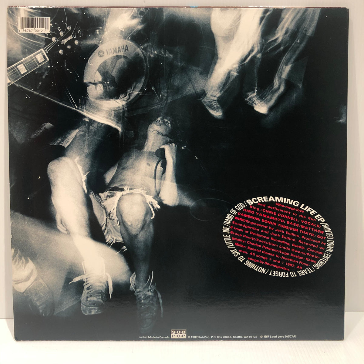 Soundgarden - Screaming Life EP -orignal 12