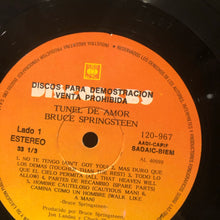 Load image into Gallery viewer, Bruce Springsteen - Tunel de Amor - rare promo Argentina 12" LP