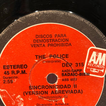 Load image into Gallery viewer, The Police - Wrapped around your finger - rare PROMO Argentina 7"