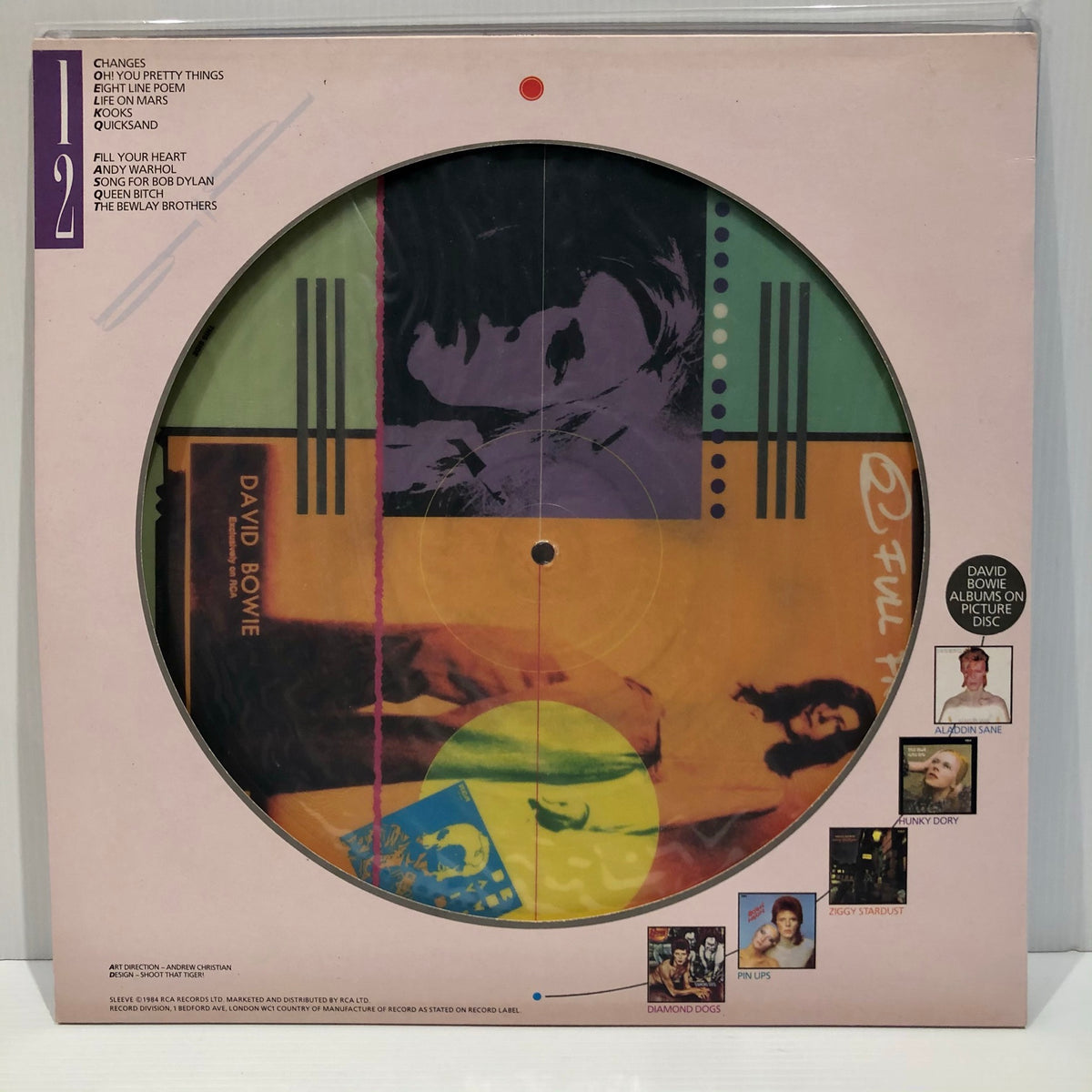 David Bowie - Hunky dory - Special Limited Edition Picture Disc- RCA B ...