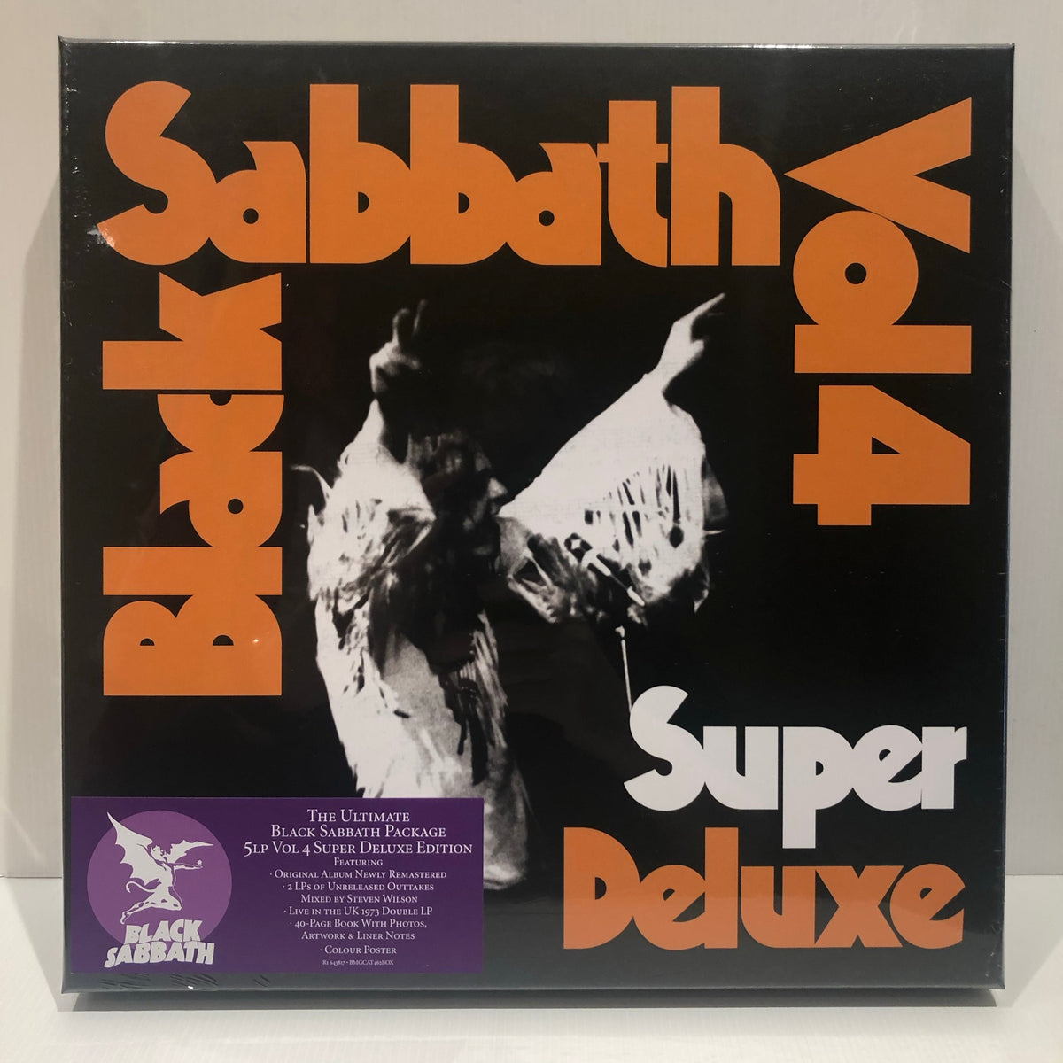 Vol. 4 Super Deluxe, black sabbath vinilo