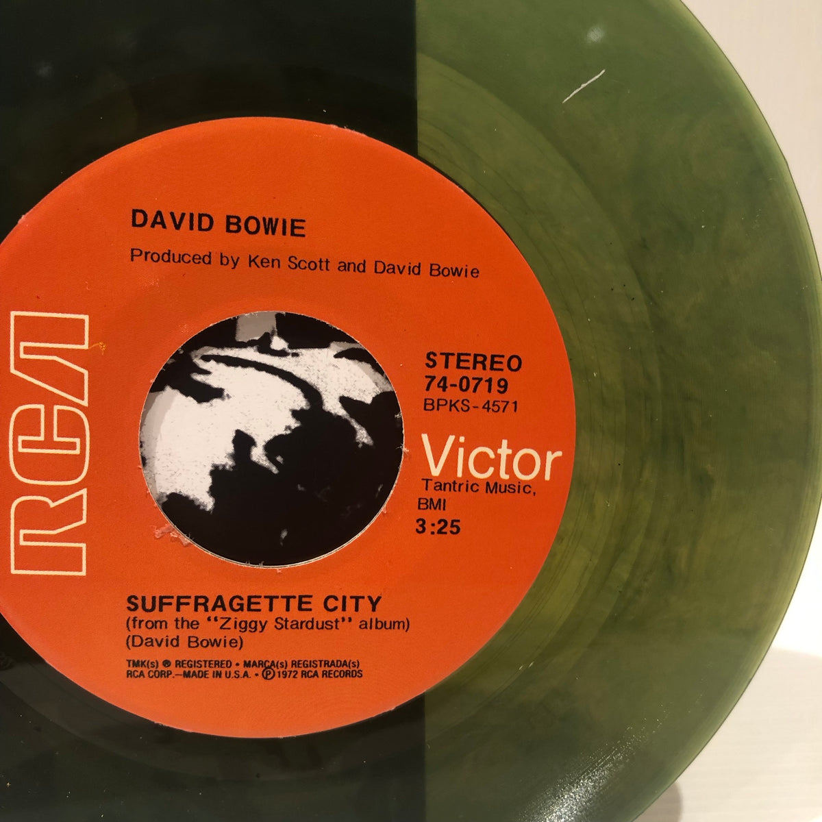 David Bowie - Starman - rare green 7