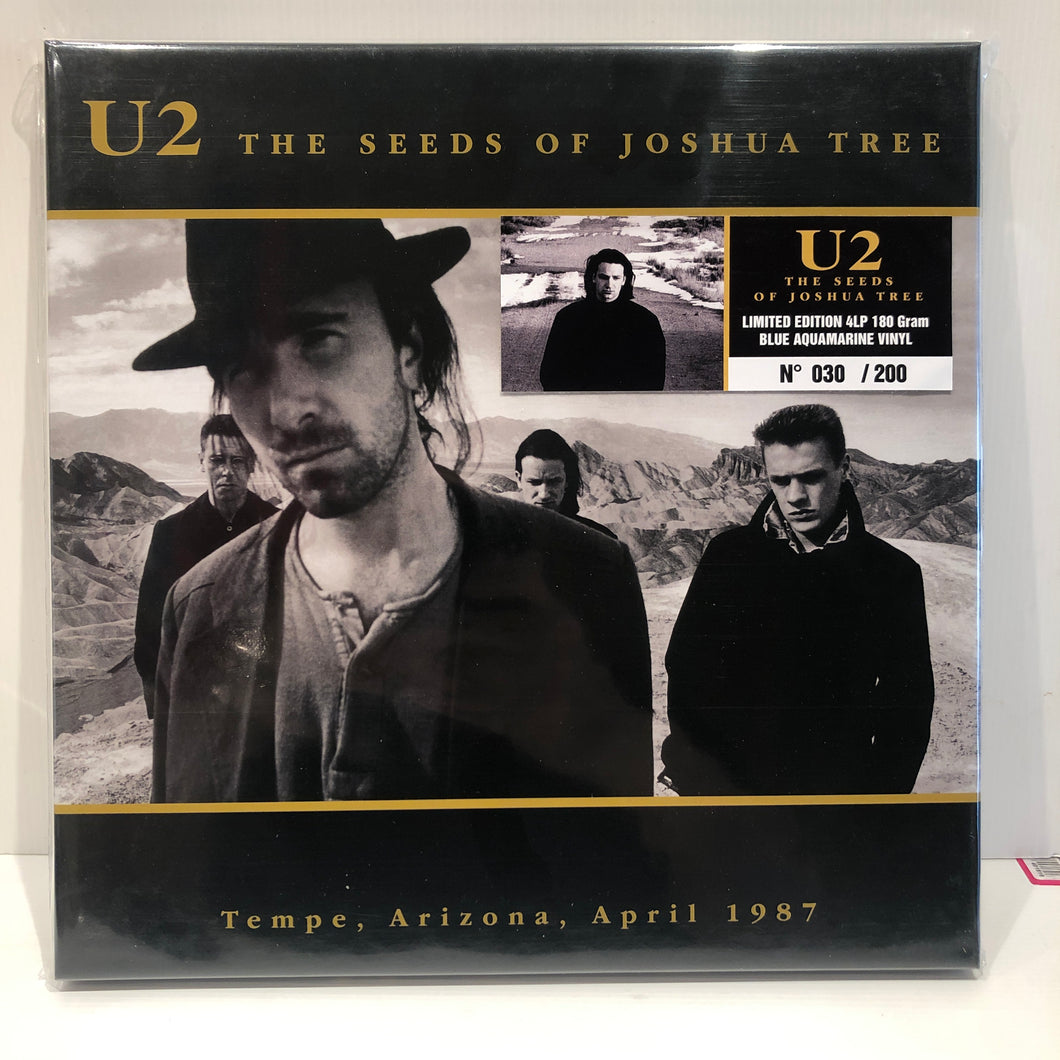 U2 - The Seeds of Joshua Tree - blue vinyl 4LP box