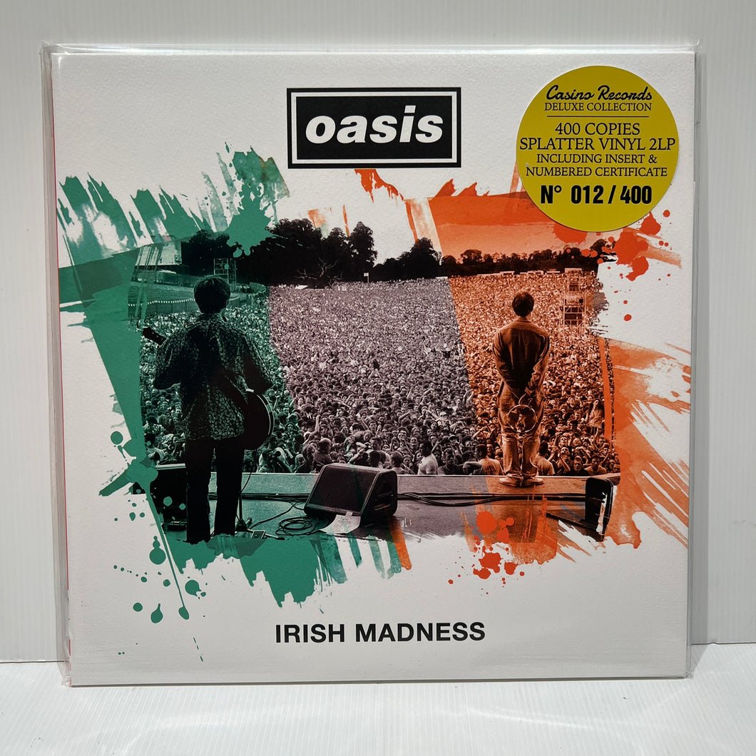 Oasis - Irish Madness - Limited splatter vinyl 2LP