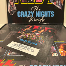 Load image into Gallery viewer, Kiss - The Crazy Nights Kronicles - rare limited BLUE vinyl 4LP
