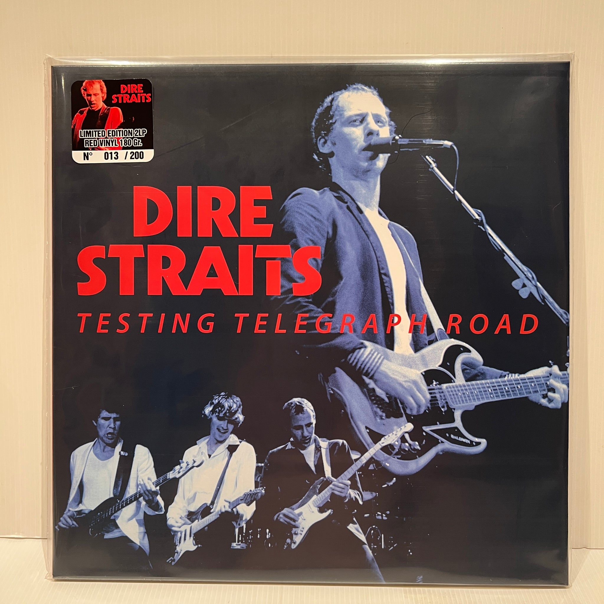 Dire Straits - Testing Telegraph Road - rare limited RED vinyl 2LP 