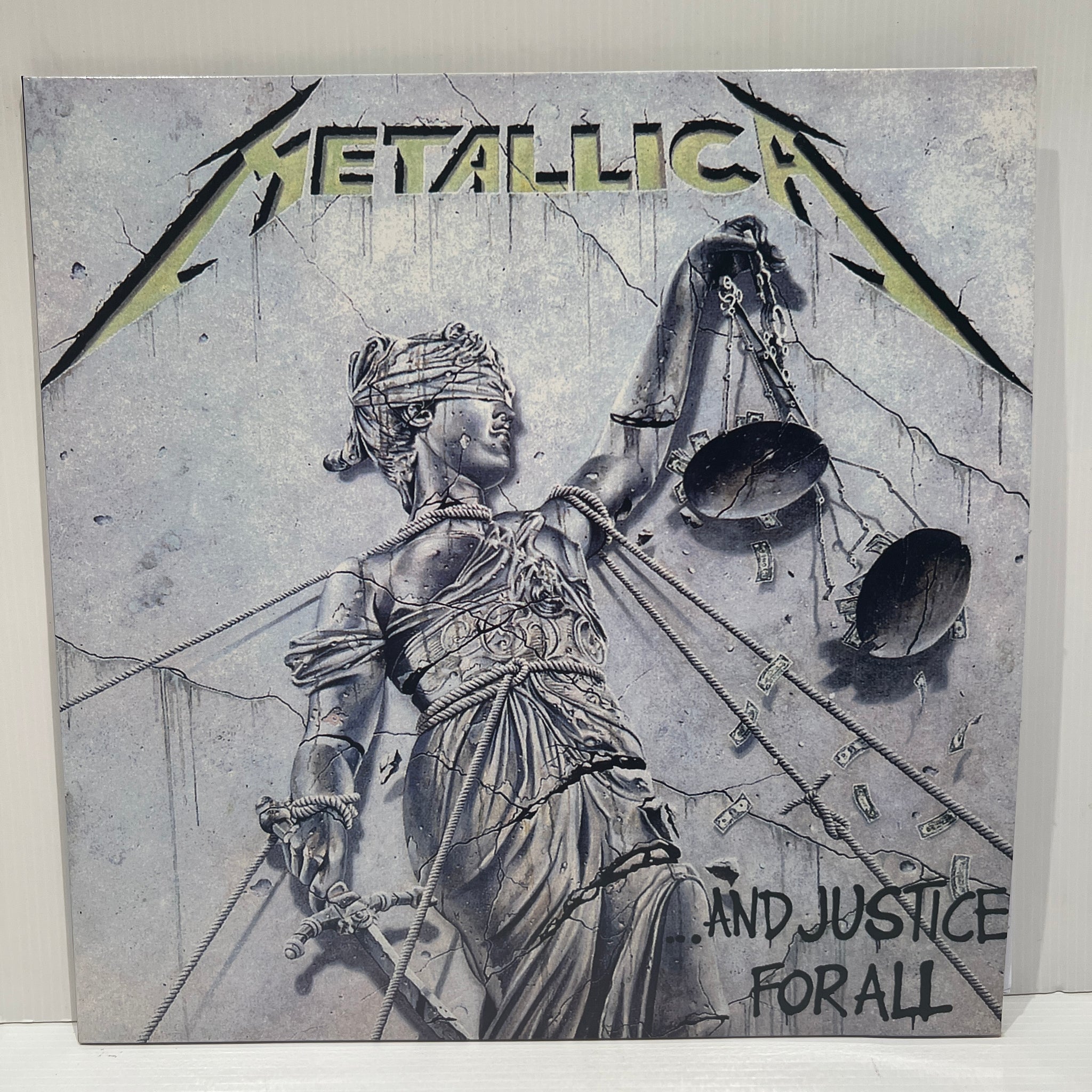 Metallica - and justice for all - clear vinyl 2LP gatefold