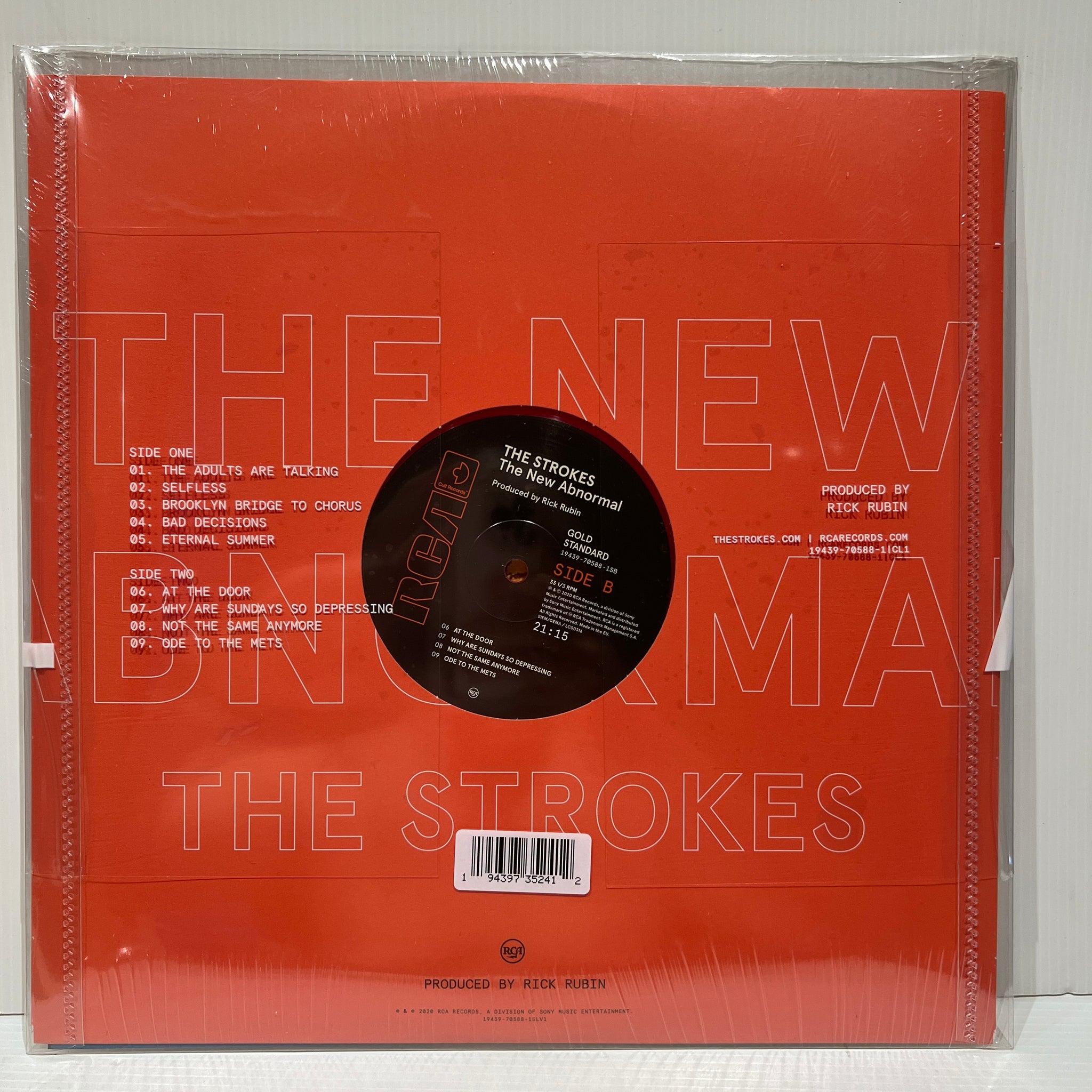 The Strokes - The New Abnormal - Limited RED vinyl LP