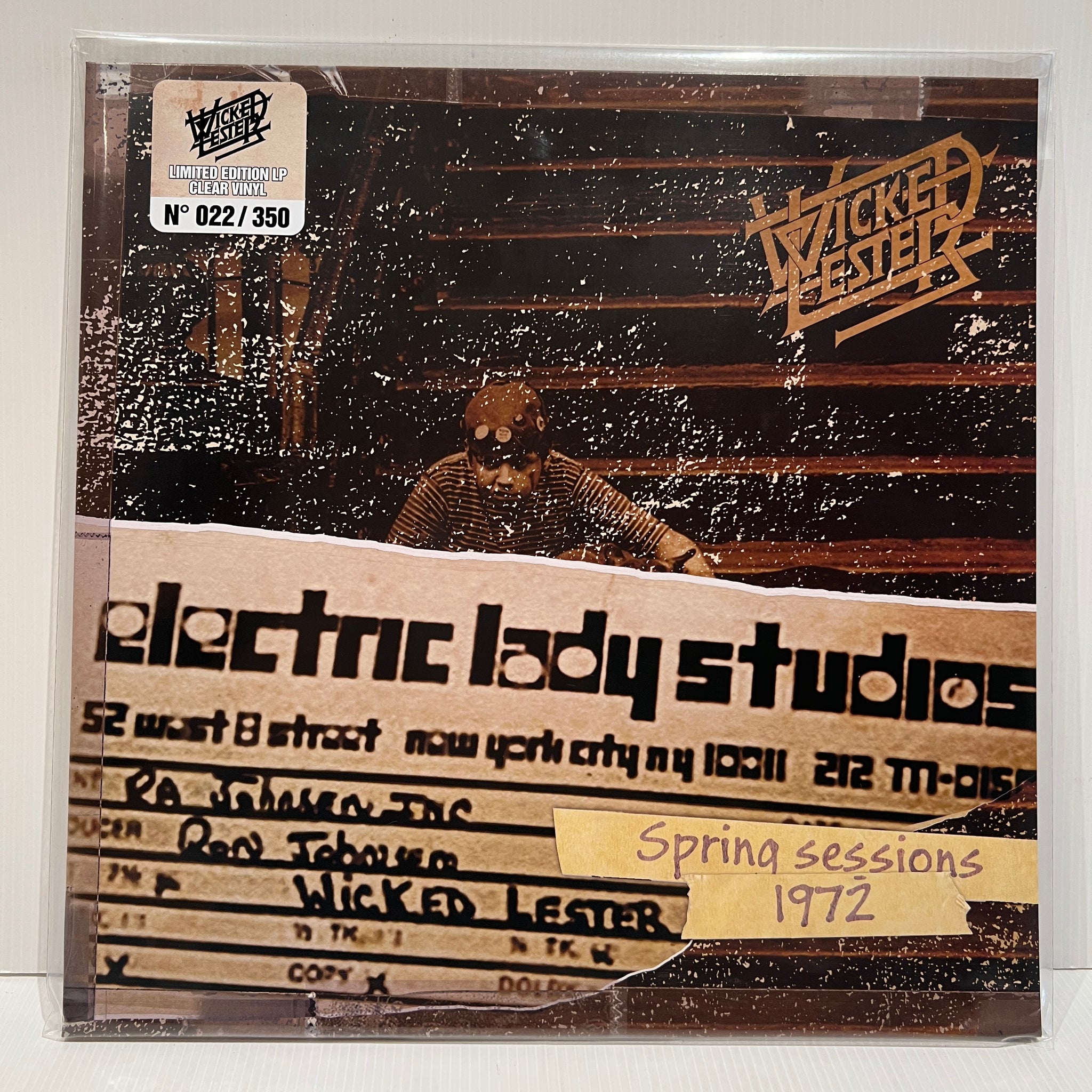 Wicked Lester - Spring Session 1972 - yellow vinyl LP