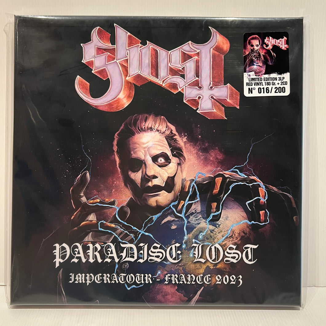 Ghost - Paradise Lost - limited red vinyl 3LP + 2CD box