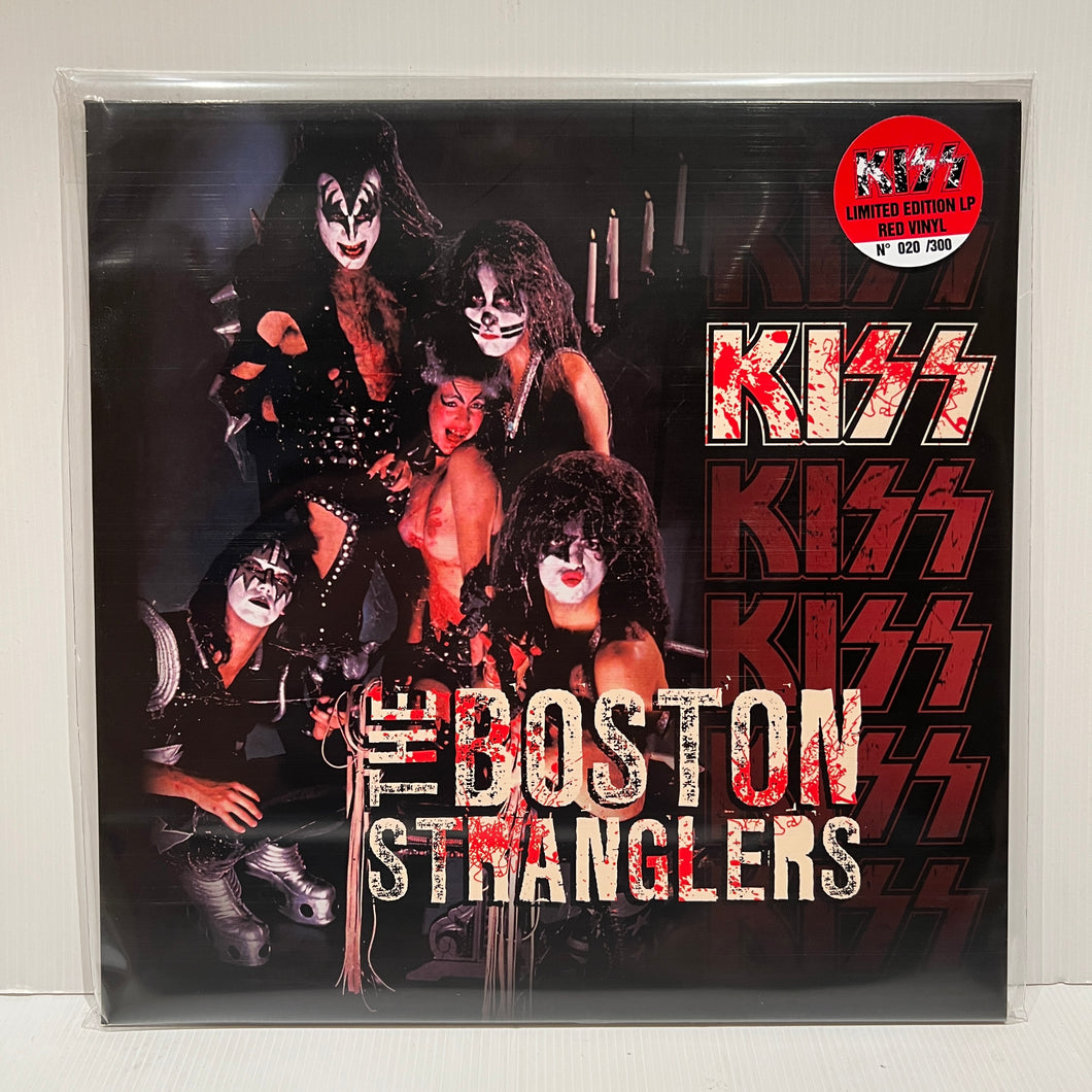 Kiss - The Boston Stranglers - rare limited RED vinyl LP