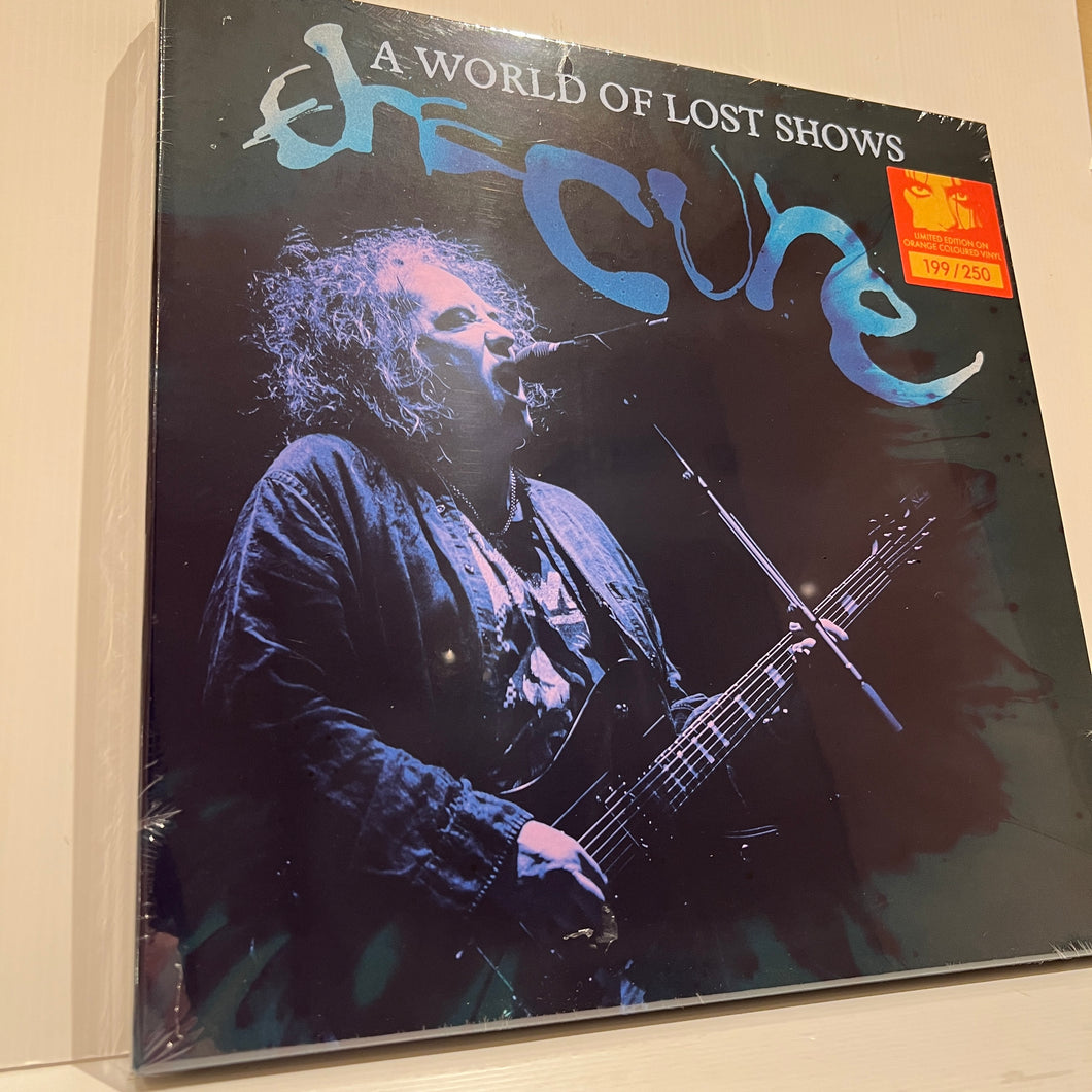 The Cure - A World of Lost Shows - rare limited ORANGE 3 LP box