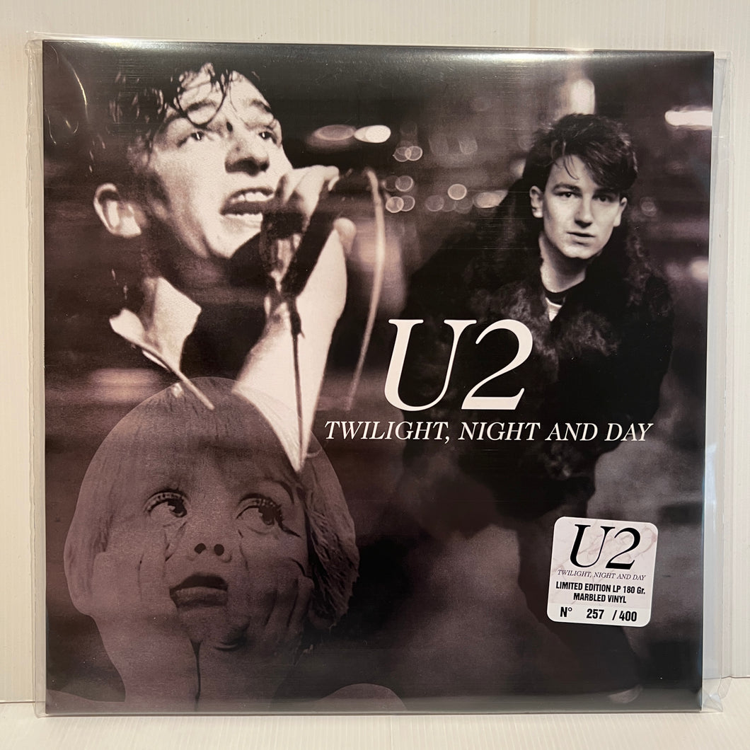 U2 - Twilight, Night and Day - rare limited color vinyl LP