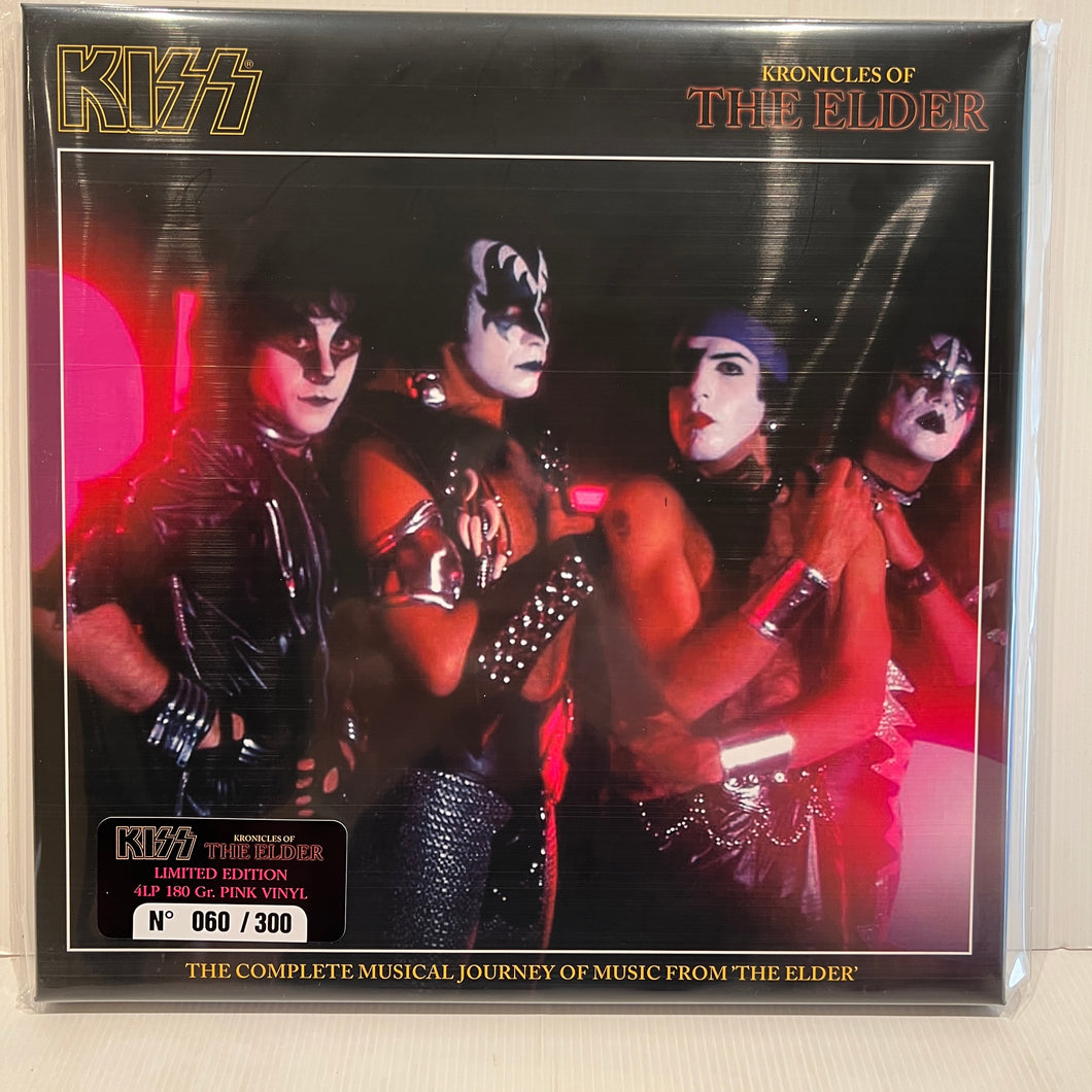 Kiss - Kronicles of the Elder - rare limited PINK vinyl 4LP box