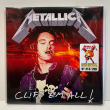 Load image into Gallery viewer, METALLICA - CLIFF&#39;EM ALL - RARE LIMITED YELLOW VINYL 4LP BOX
