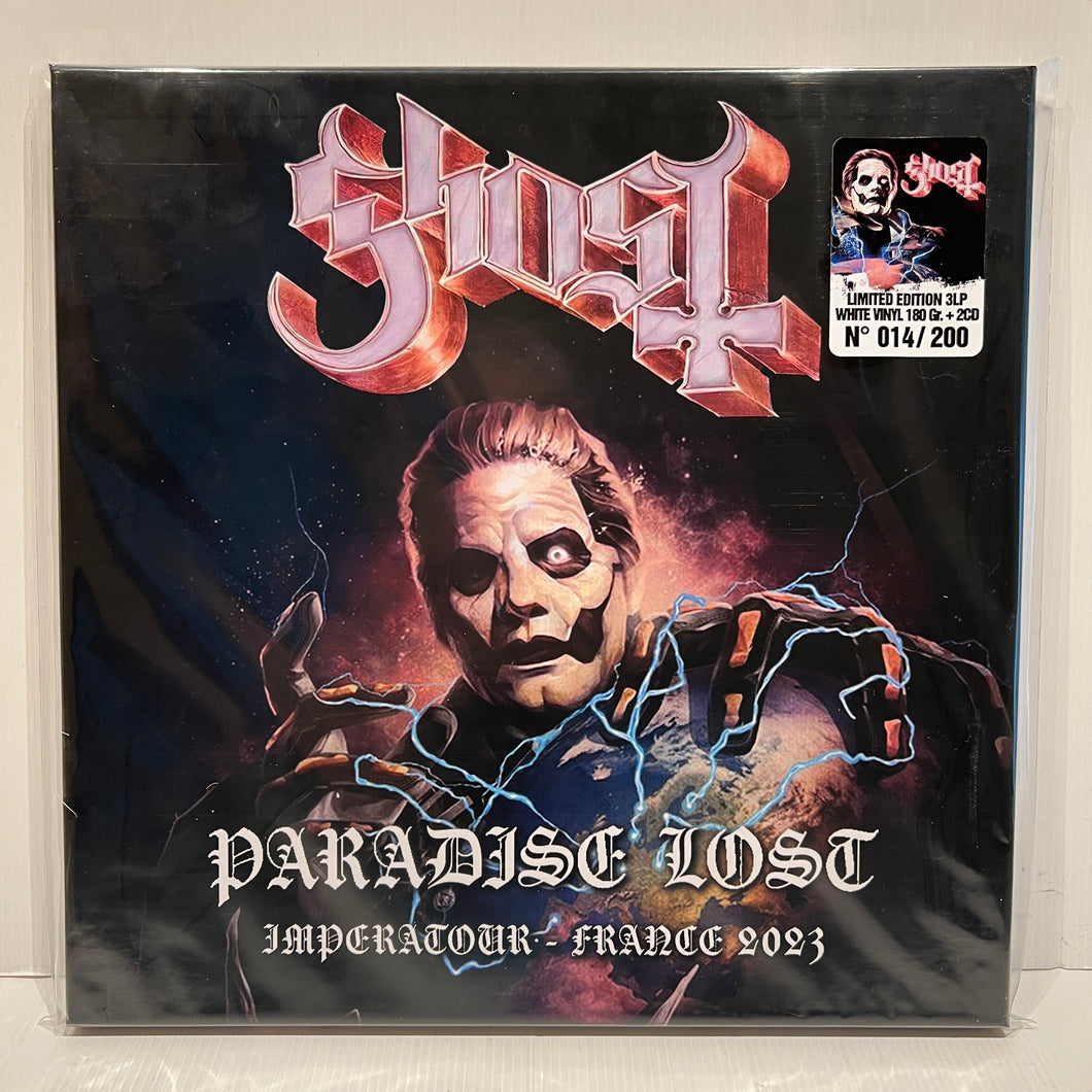 Ghost - Paradise Lost - France 2023. - Limited 3LP + 2CD WHITE vinyl