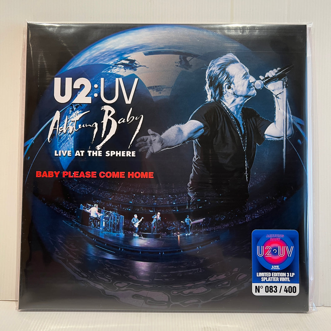 U2 - Baby Please Come Home - rare limited SPLATTER vinyl 3LP
