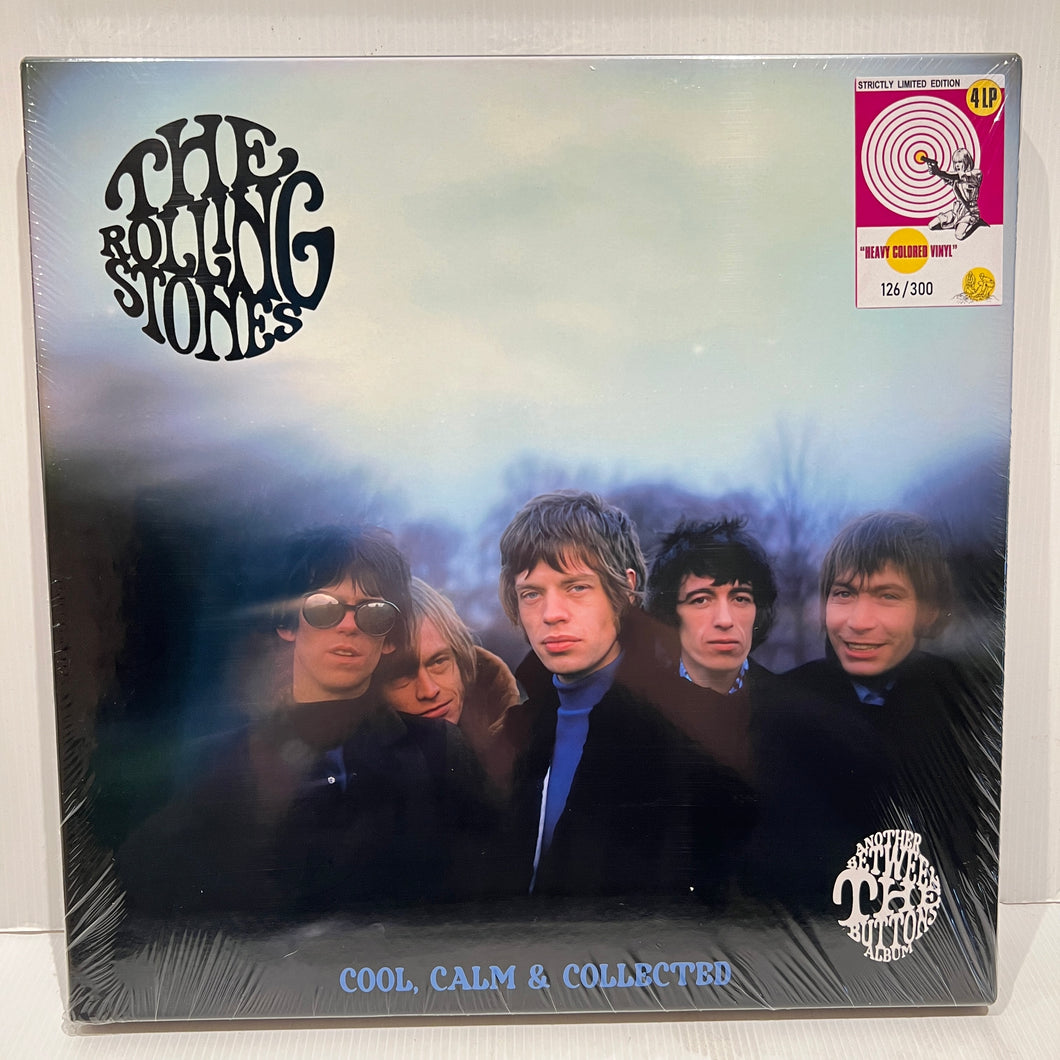 The Rolling Stones - Cool, Calm & Collected - rare coloured vinyl 4LP BOX