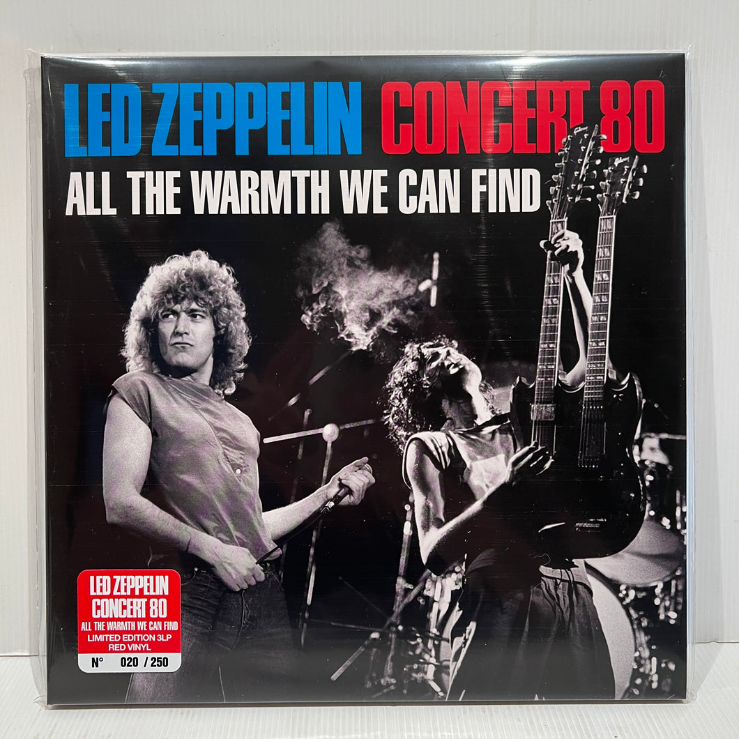 Led Zeppelin - All the Warmth We Can Find - limited RED 3LP