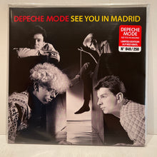 Load image into Gallery viewer, Depeche Mode - See you in Madrid - Limited RED vinyl 2LP
