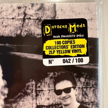 Load image into Gallery viewer, Depeche Mode - Your Favourite Smile - strictly limited YELLOW 2LP
