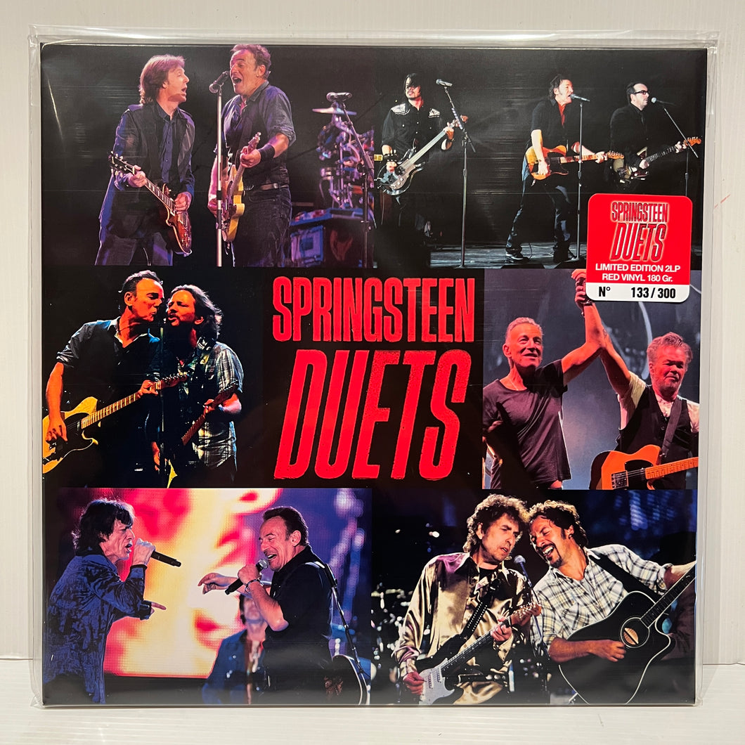 Bruce Springsteen - DUETS - rare limited RED vinyl 2LP