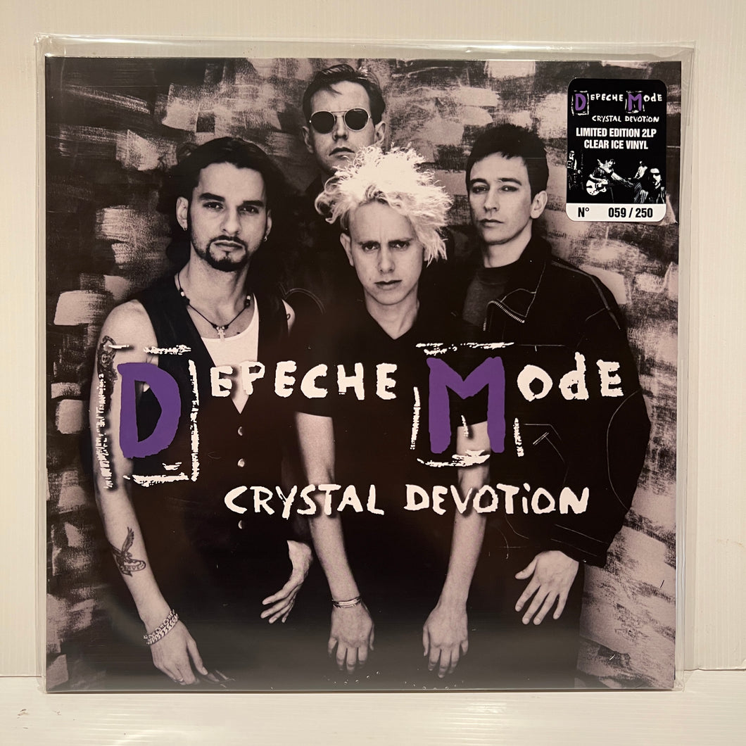 Depeche Mode - Crystal Devotion - rare limited CLEAR vinyl 2LP