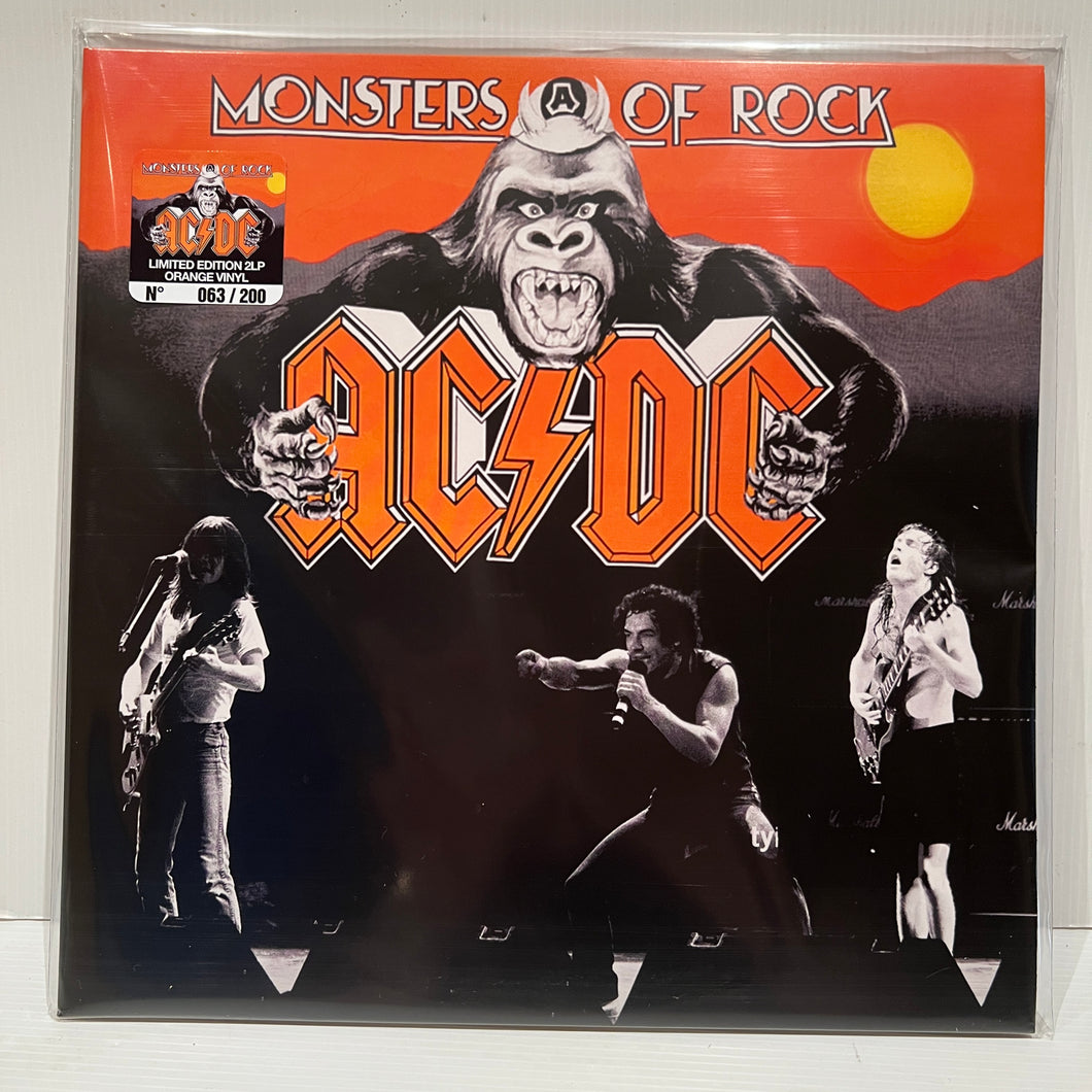 AC/DC - Monsters Of Rock - LImited ORANGE vinyl 2LP