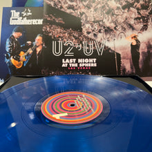 Load image into Gallery viewer, U2 - Last Night at The Sphere - rare limited BLUE Vinyl 4LP box
