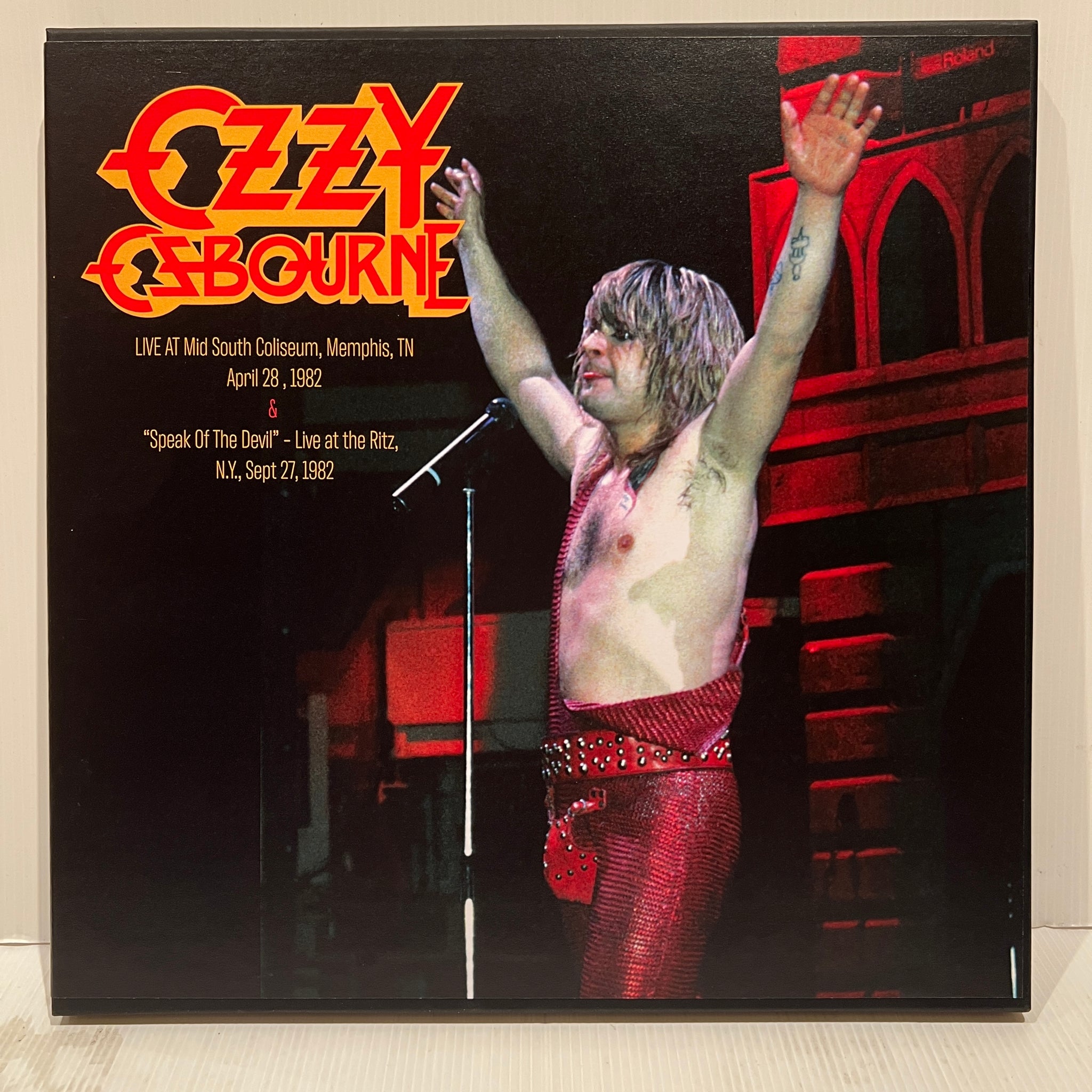 邦楽 Day Of Mourning CD (1998) Ozzy Osbourne - Mid South Coliseum & Ritz 1982 - Color Vinyl