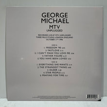 Load image into Gallery viewer, George Michael - MTV unplugged - WHTE vinyl LP
