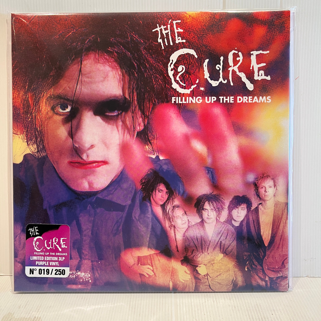 The Cure - Filling Up the Dreams - rare PURPLE vinyl 3LP