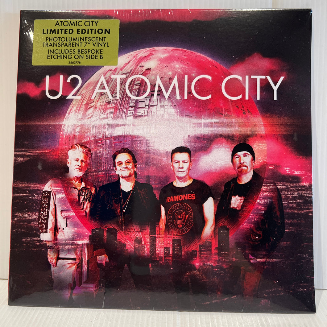 U2 - Atomic City - Limited Edition Transparent 7