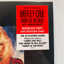 Load image into Gallery viewer, Mötley Crüe - Shout at the Devil - limited RED/BLACK vinyl Edition
