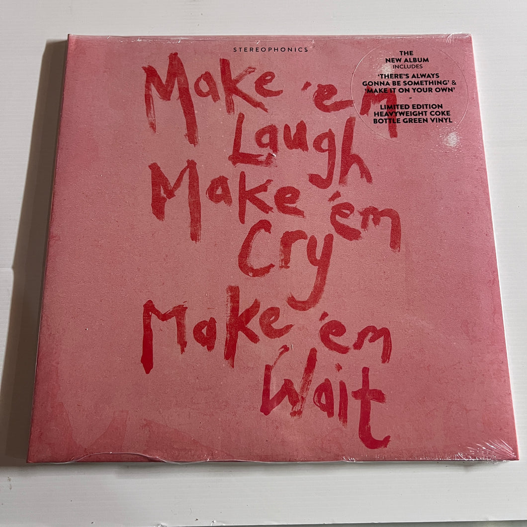Stereophonics -  Make 'em Laugh, Make 'em Cry, Make 'em Wait - Green Vinyl